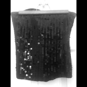 The Limited Sequin Strapless Top